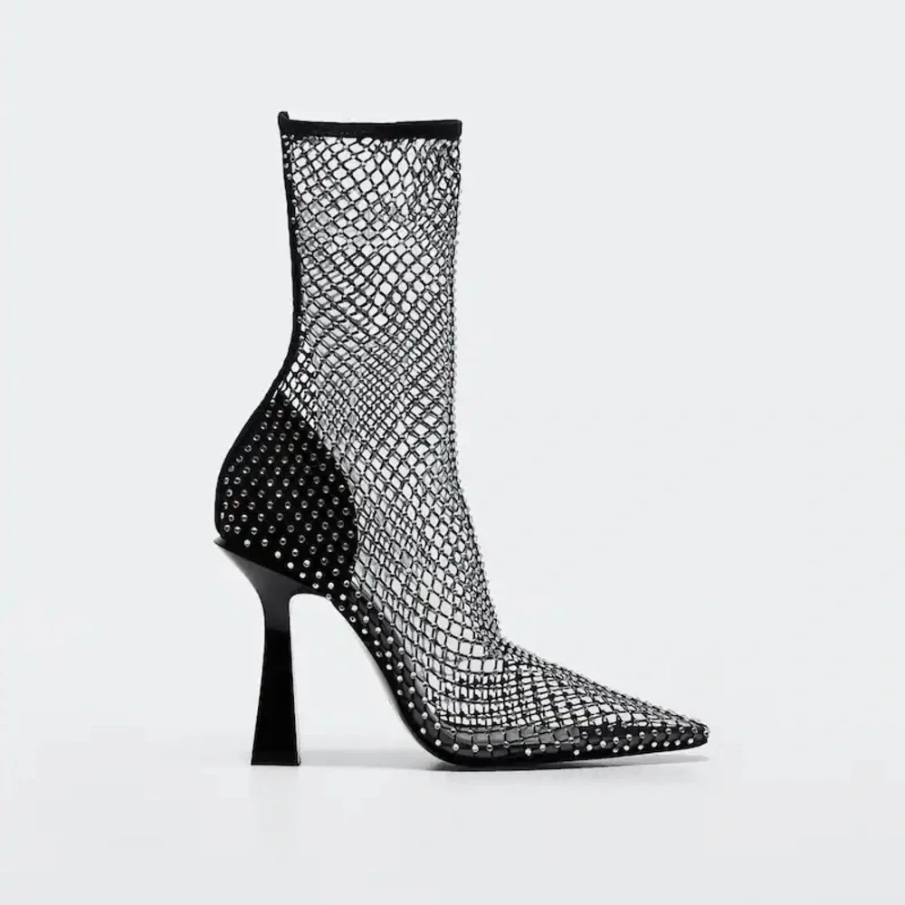 MANGO Rhinestone Heels - Picture 4 of 15